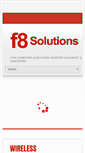 Mobile Screenshot of f8solutions.co.uk